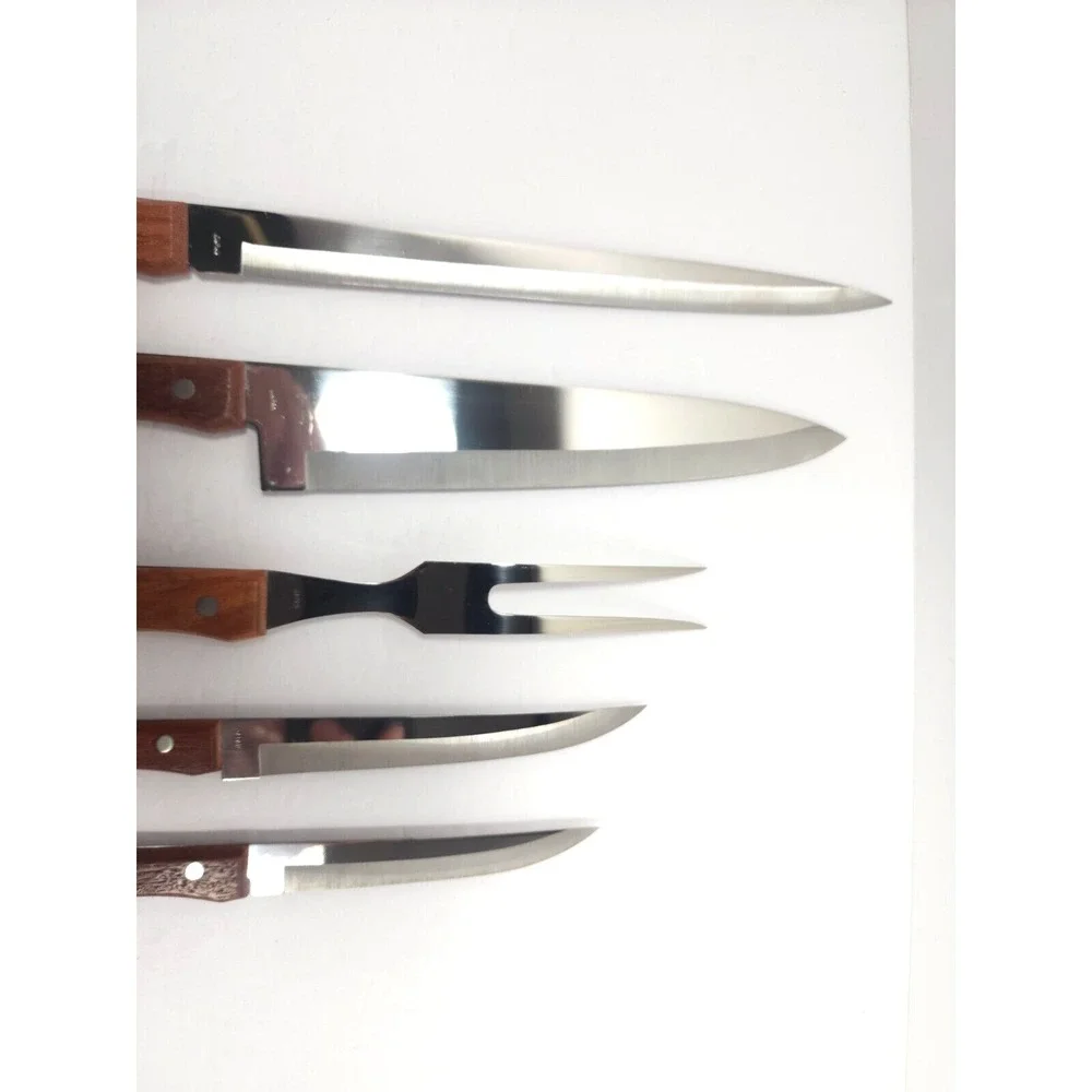 Vintage‎ Royal Lancer Stainless Steel Knife Set in Original Box